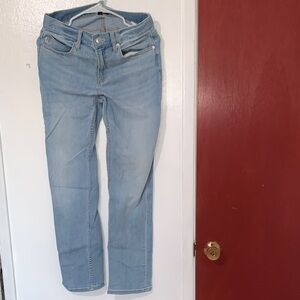 Classic Light Blue Straight Leg Women's Jeans